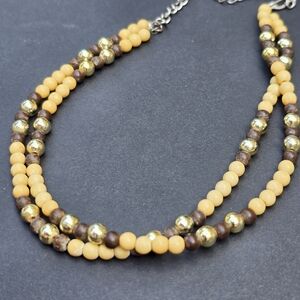 $2 with $5+ Bundle•Handmade 7.5" Bead Necklace Choker JW-20